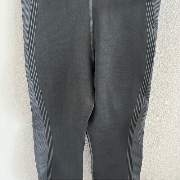 NWOT Good American Gray Compression Active Leggings Pants Size 3 / 4 - Picture 6 of 10